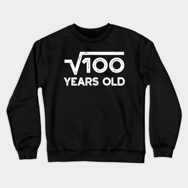 10 Years Old Birthday' Funny Math Crewneck Sweatshirt by ourwackyhome